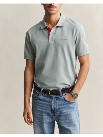 gant μπλουζα κμ reg contrast pique ss polo 3g2062026-10