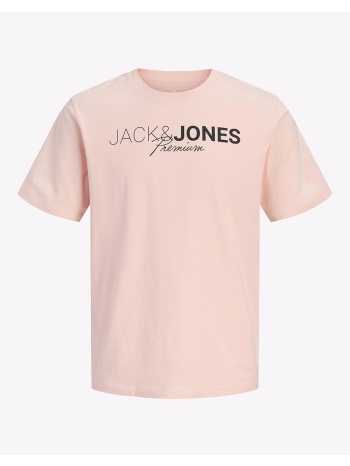 jack&jones jprblaneo ss tee fst 12298018-impatiens pink