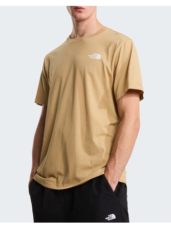 the north face m evo box nse reg ss t nf0a8b6k-nflk5 biege