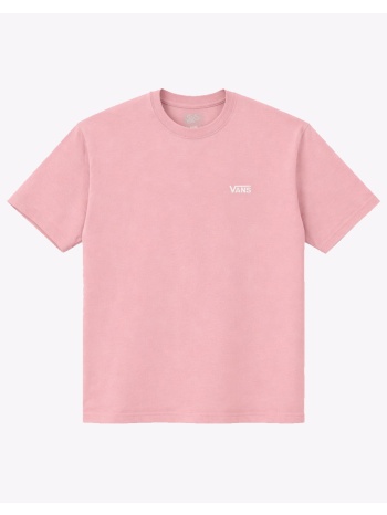 vans left chest ss vn000r9xfpr1-vnfpr pink