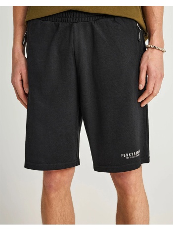 funky buddha shorts fbm013-050-03-black black