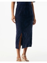 mexx lace pencil skirt mf007400661w-193920 darkblue