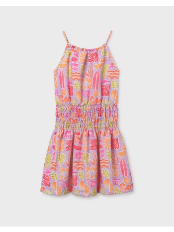 mayj φορεμα σταμπα τιραντες 06917-047 multi