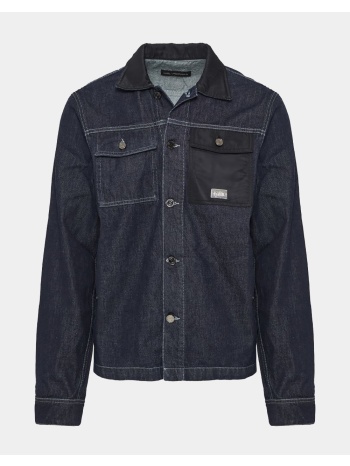 karl lagerfeld denim jacket 505809-561864-606 denimdarkblue