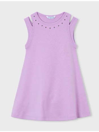 mayoral φορεμα cut out τρουκς 03938-092 lilac