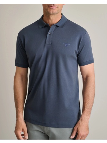 navy&green μπλουζα πολο 24ey.039/2pl-orion blue steelblue