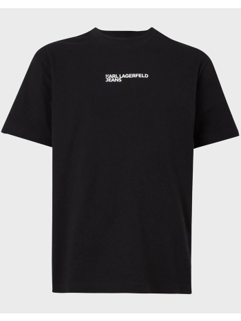 karl lagerfeld jeans klj reg ss letters tee b1m17067-999