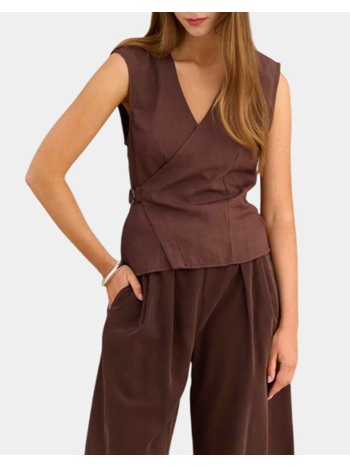 attrattivo πουκαμισο 91107229-choco chocolate