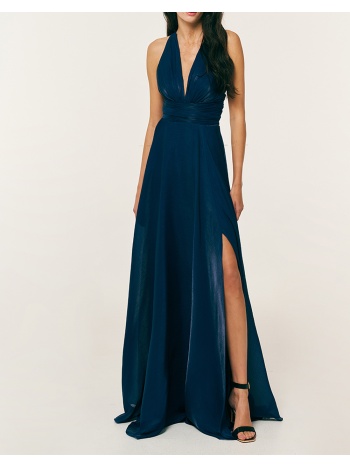 forel φορεμα 082.50.01.115-μπλε darkblue