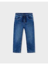 mayoral παντελονι soft denim jogger 03579-027 denimblue