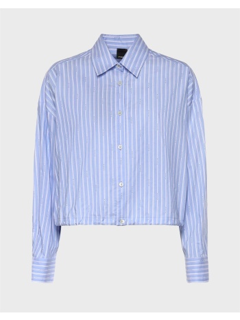 pinko cammie camicia popeline jacqua 106249a36j-ezb