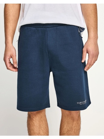 funky buddha shorts fbm013-050-03-navy navyblue
