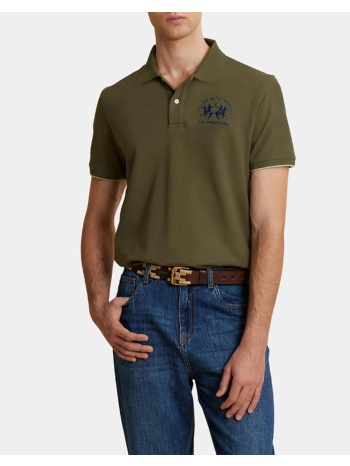 la martina μπλουζα πολο κμ man s/s polo piquet stretch