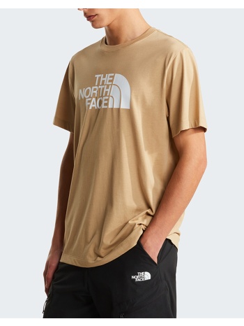 the north face m evo hlf dme reg ss t nf0a8b6j-nflk5 biege