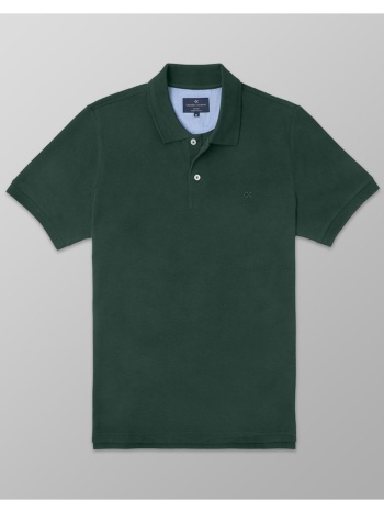 oxford company polo km μπλουζα p511-pz00.09-09 darkgreen