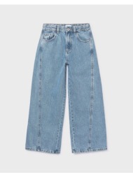 mayoral παντελονι μακρυ τζιν wide leg 06552-015 denimblue