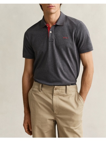 gant μπλουζα κμ reg contrast pique ss polo 3g2062026-95