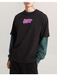 vans stone swirl loose ss te vn000vy1blk1-vnblk black