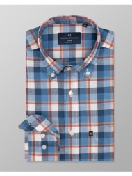 oxford company button down 100%bambaki υποκαμισο f130-bz10.01-01 multi