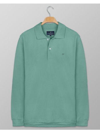 oxford company polo μπλουζα p217-pu50.15-15 green