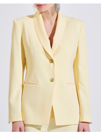 bill cost σακακι 10-031086-0-κιτρινο yellow