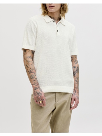 jack&jones jprbluriley knit polo ss sn 12292034-cloud