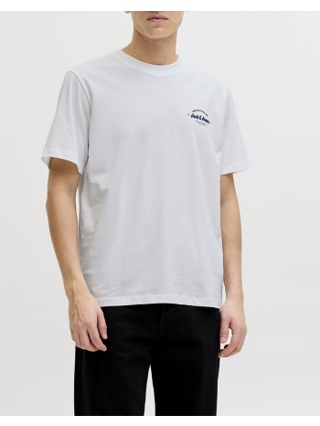 jack&jones jjbrandon tee ss crew neck 12288113-bright