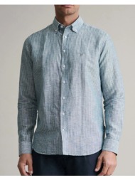 navy&green πουκαμισο comfort fit 24ng.ge219/1b-silver green/white lightgreen