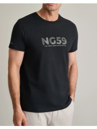 navy&green μπλουζα λαιμοκοψη 24tu.346/3r-black black