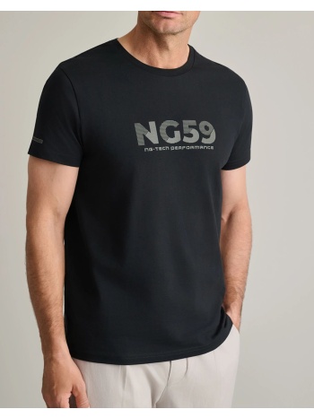 navy&green μπλουζα λαιμοκοψη 24tu.346/3r-black black