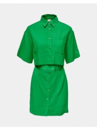 only onlemery s/s short dress pnt 15283692-kelly green green