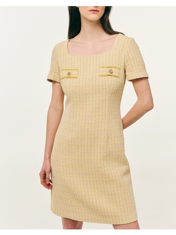 forel φορεμα 082.50.01.019-κιτρινο yellow