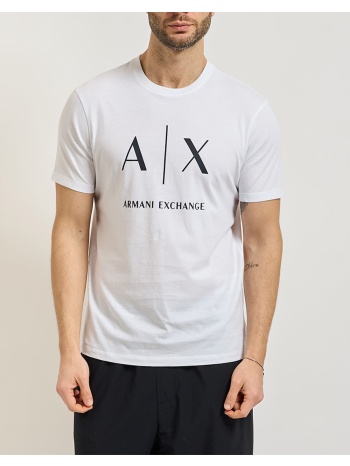 armani exchange t-shirt xm002683af10356-u0002 white