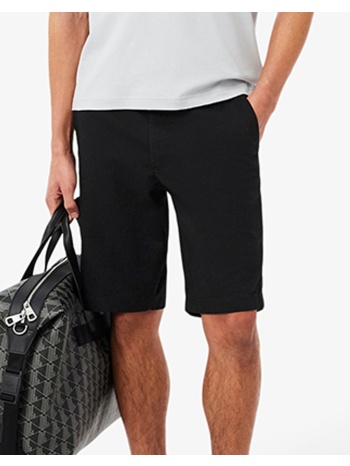 lacoste βερμουδα bermudas 3fh2349-031 black