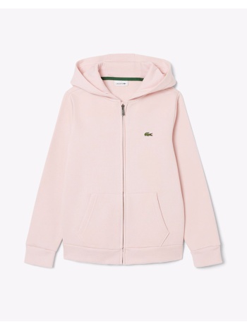 lacoste ζακετα φουτερ μμ core fleece full zip hoodie
