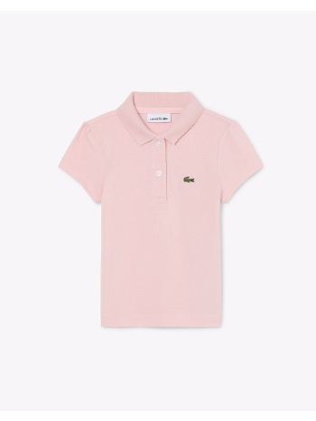 lacoste μπλουζα πολο κμ polo ss 3pj0968-ady lightpink