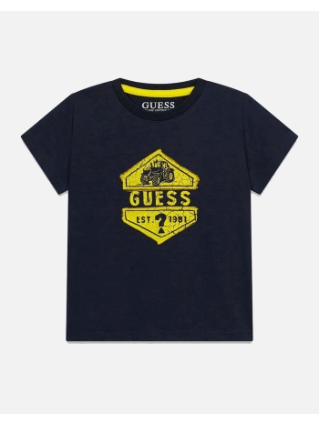 guess ss t-shirt μπλουζα παιδικο boy n6ri18k8hm4-g7v2