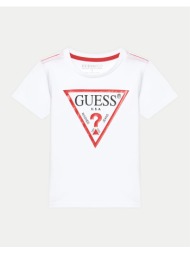 guess kids ss t-shirt_core μπλουζα παιδικο boy n73i55k8hm0-g011 white