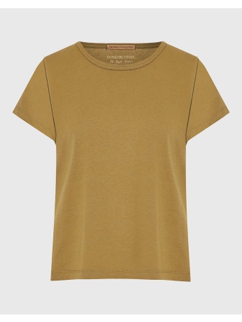 funky buddha t-shirts fbl013-103-04-green moss khaki