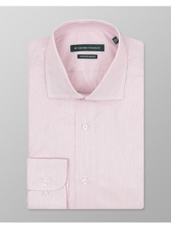 oxford company club πουκαμισο m324nrz20.02-02 lightpink