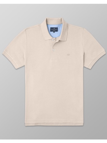 oxford company polo km μπλουζα p511-pz00.03-03 biege