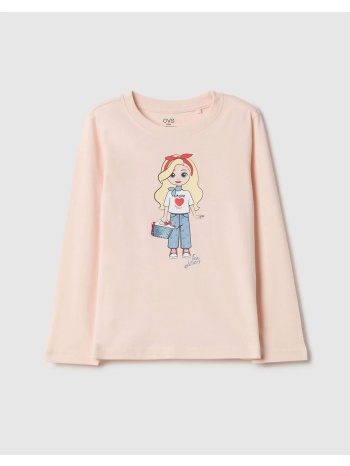 ovs tsh ls 4-5 col glitter 2551369-pearl blush lightpink