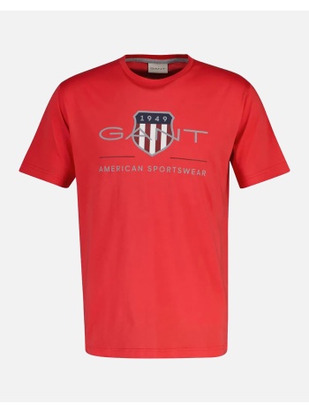 gant μπλουζα κμ reg archive shield ss t-shirt 3g2003199-641