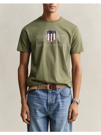 gant μπλουζα κμ reg archive shield ss t-shirt 3g2003199-379