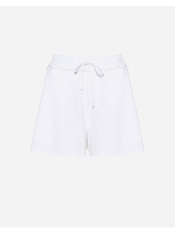dirty laundry raw cut sweatbermuda dlwsb000038-white white