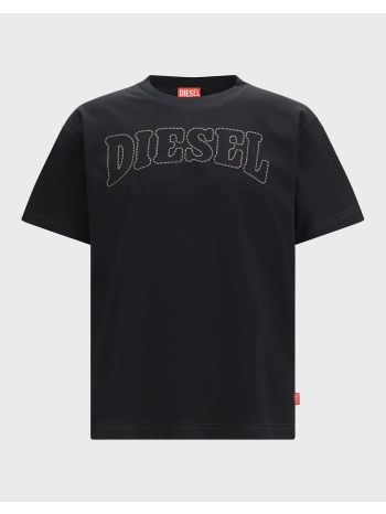 diesel t-norm-v10 t-shirt a209770plat-9xx black