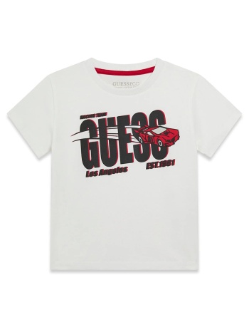 guess kids ss t-shirt μπλουζα παιδικο boy n6ri00k8hm4-g011