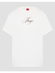 hugo vintage tee_23 10272987 01 50560566-102 offwhite