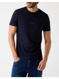 guess aidy cn ss tee μπλουζα ανδρικο m2yi72i3z14-g7v2 darkblue