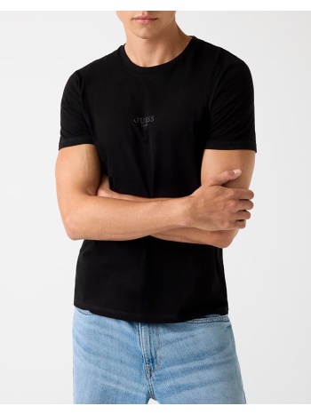 guess aidy cn ss tee μπλουζα ανδρικο m2yi72i3z14-jblk black